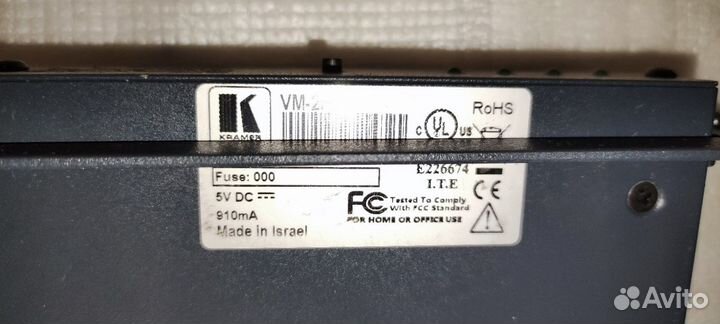 Hdmi-сплиттер Kramer VM-2Hxl