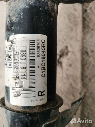 Амортизатор в сборе ford fiesta 2015