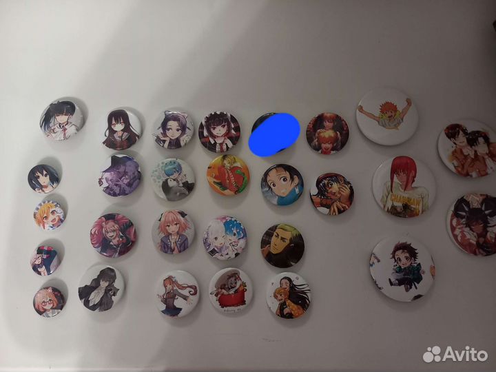 Значки аниме