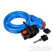 Замок велосипедный противоугонный троссовый 12 х 1