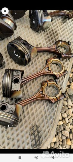 2NZ-FE 1.3 toyota поршень с шатуном