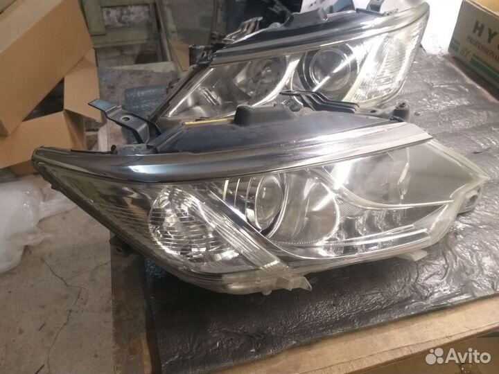 Фара toyota camry 55 ксенон адаптив бу оригинал
