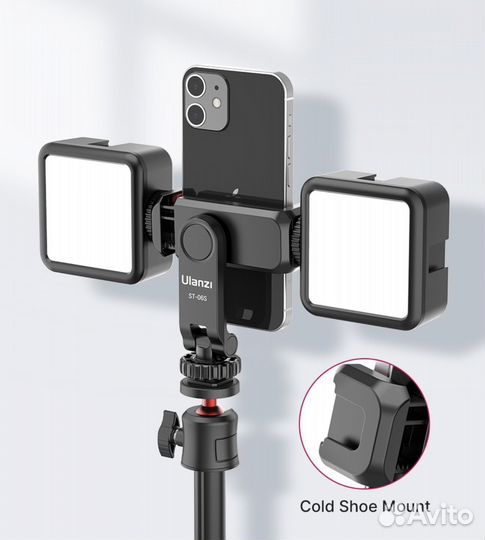 Крепление ulanzi 360 для фото видео на хол башмак