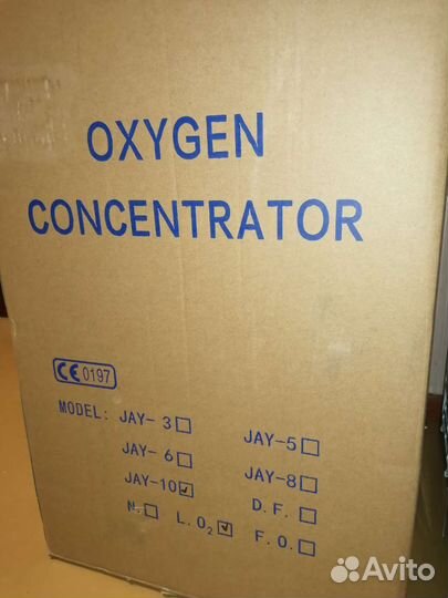 Кислородный концентратор jay 10 новый