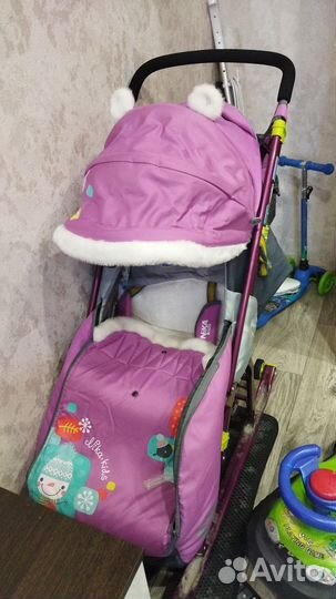 Санки коляска ника