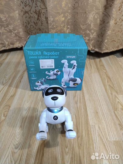 Игрушка робот собака Тошка акробат