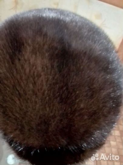 Меховая мужская кепка