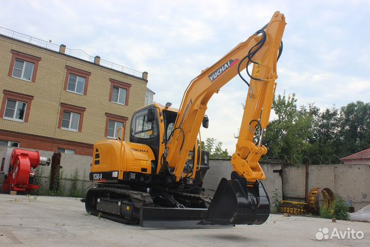 Мини-экскаватор Yuchai YC 60-9, 2023