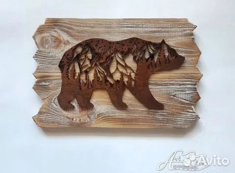 Ключница из дерева