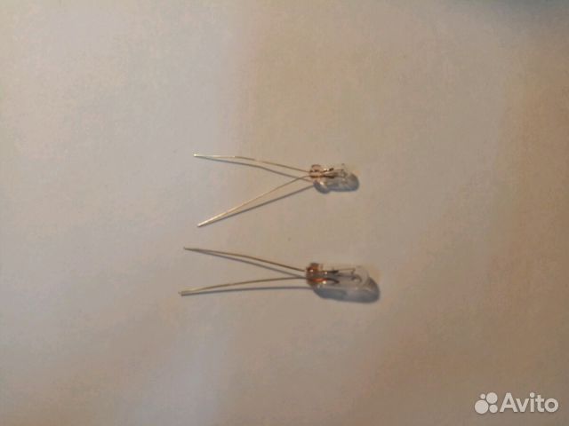 Лампа Т3/T4 с усиками в панель/кнопки,12V