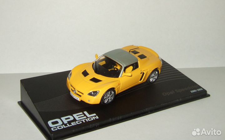 Опель Opel Speedster 2000 Altaya 1:43