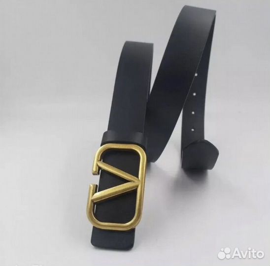 Ремень valentino женский кожаный