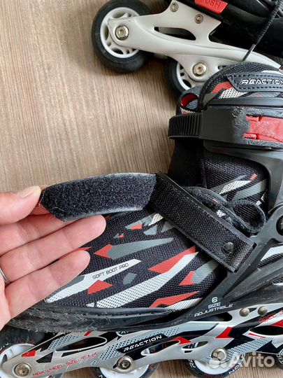 Ролики Reaction раздвижные р-р 36-41