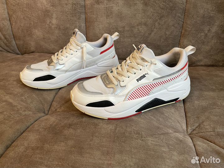 Мужские кроссовки puma белые 43 как новые