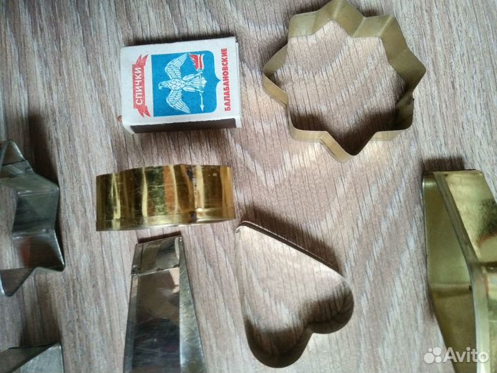 Форма для печенья набор, шприц кондитерский СССР