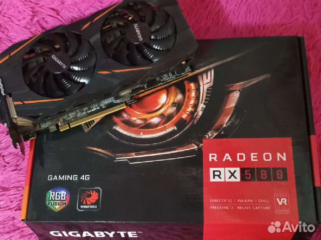 Видеокарта rx 580 4gb купить в Ижевске | Электроника | Авито
