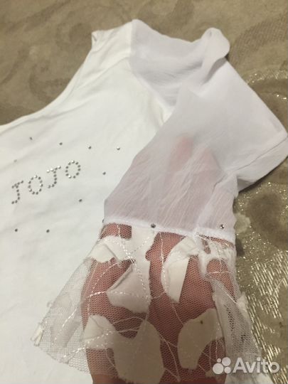 Белая кофта на 6 лет