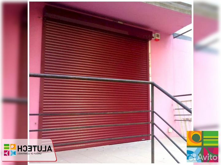 Ворота роллетные Аlutech