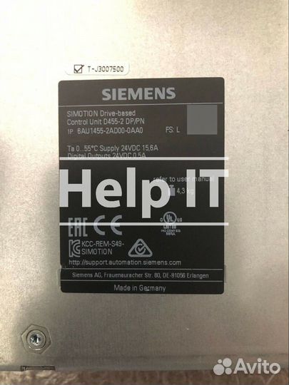 Модуль Siemens 6AU1455-2AD00-0AA0