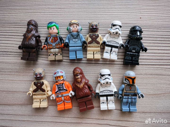 Lego star wars минифигурки
