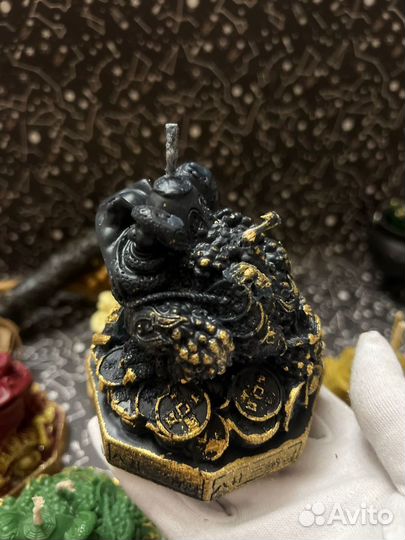 Свеча жаба.Чистка от негатива