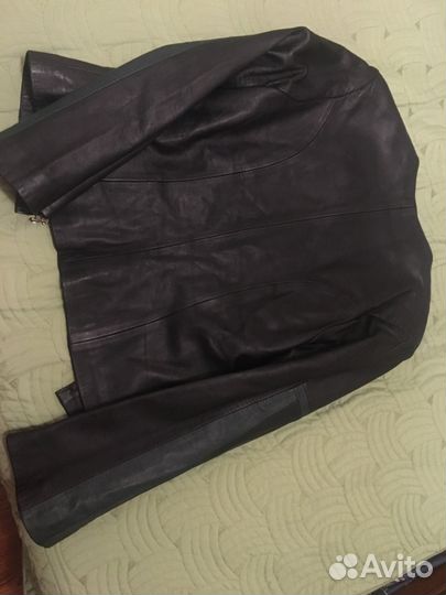 Куртка кожаная