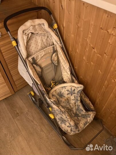 Детские санки коляска