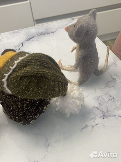 Валяные игрушки из шерсти