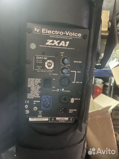 Electro voice ZxA1