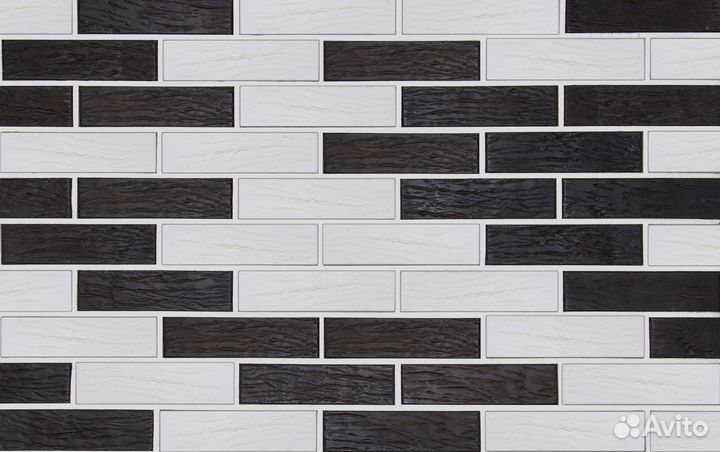 Кирпич керма,черный белый баварская кладка