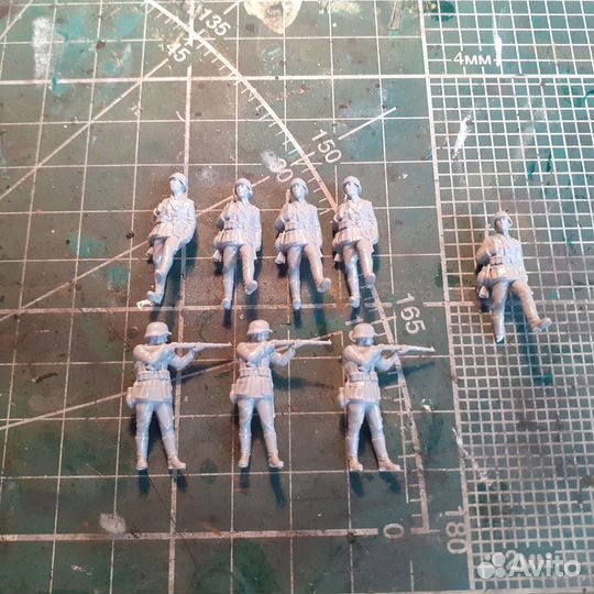 Сборная модель Немецкая пехота 1:72 Звезда