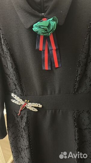 Вечернее черное платье