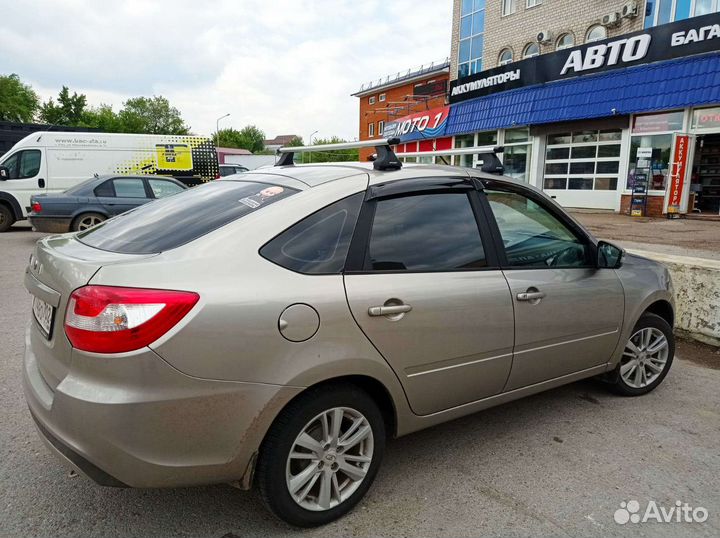 Багажник на Гранту аэродинамический