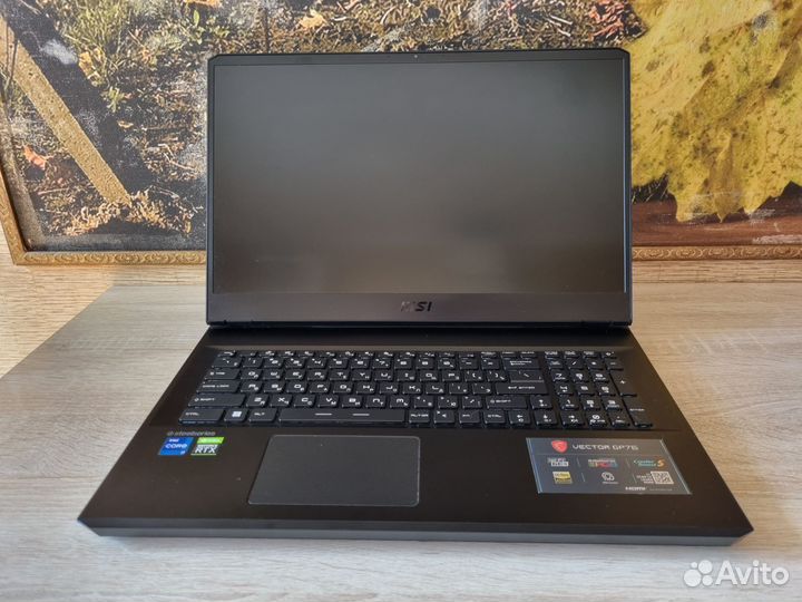 Игровой ноутбук msi vector gp76