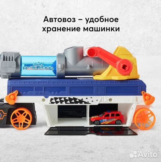 Грузовик Happy Baby с пушкой Cannon Truck