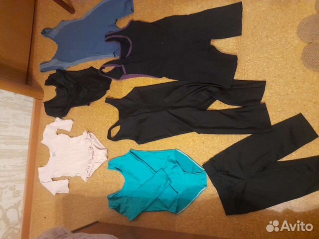 Купальники для занятий, х/б и эласт, комбинез