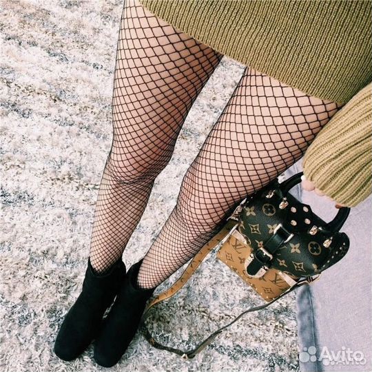 Колготки в сетку новые