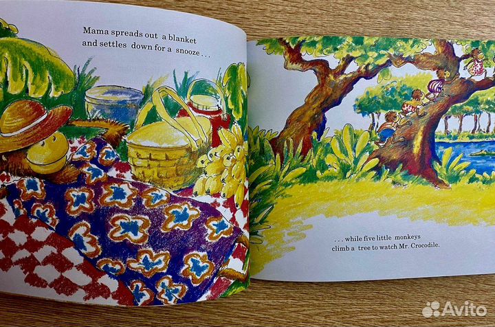 Five Little Monkeys /Книги для детей на англ яз