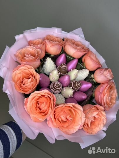 Клубника в шоколаде/клубничный букет