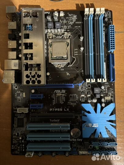 Материнская плата 1156 + i5 DDR3