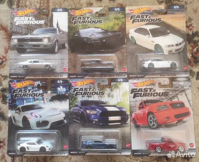 Hot Wheels подборка Премиум Mix разных сетов