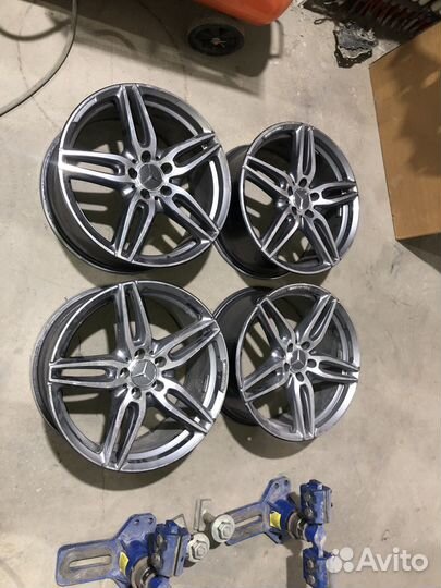 Диски на mercedes r19 amg разноширокие