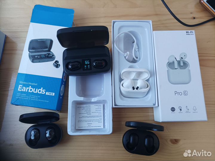 Блютуз наушники