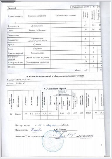 Гараж, 20 м²