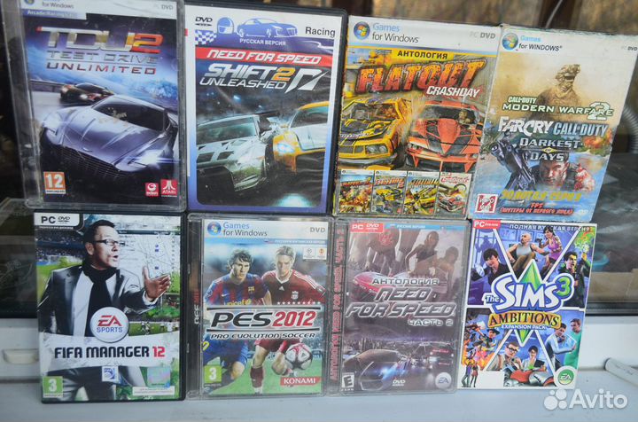 Компьютерные игры диски для пк
