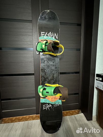 Сноуборд Flow ERA 155w + Burton Infidel