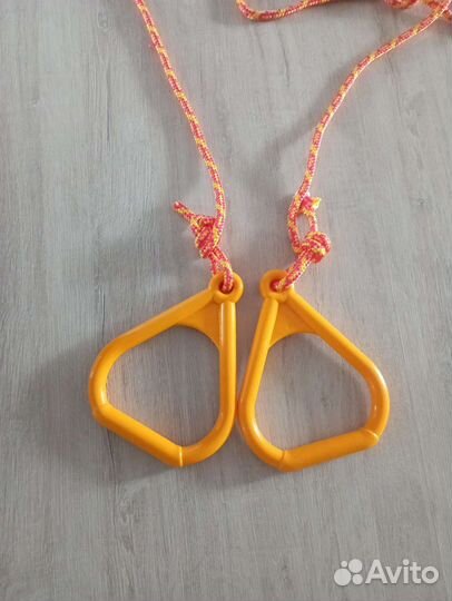 Гимнастические кольца детские, разные цвета