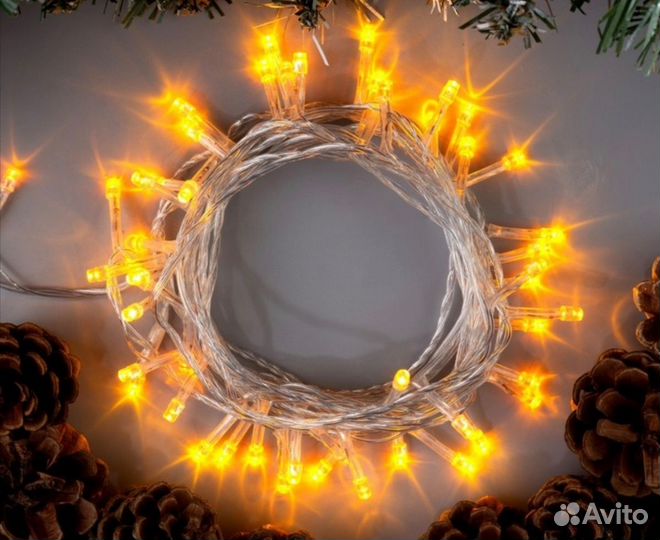 Гирлянда нить