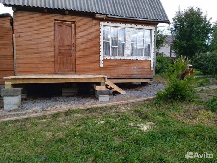 Подъем домов замена фундамента