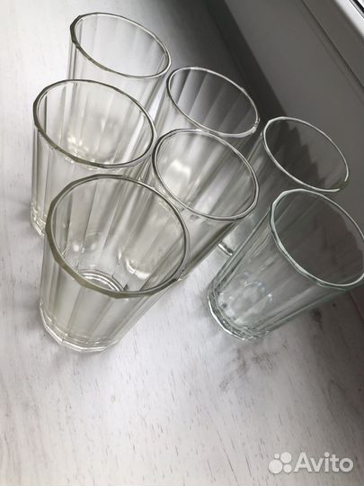 Стопки граненые 100г, стопки 50г, стаканы граненые